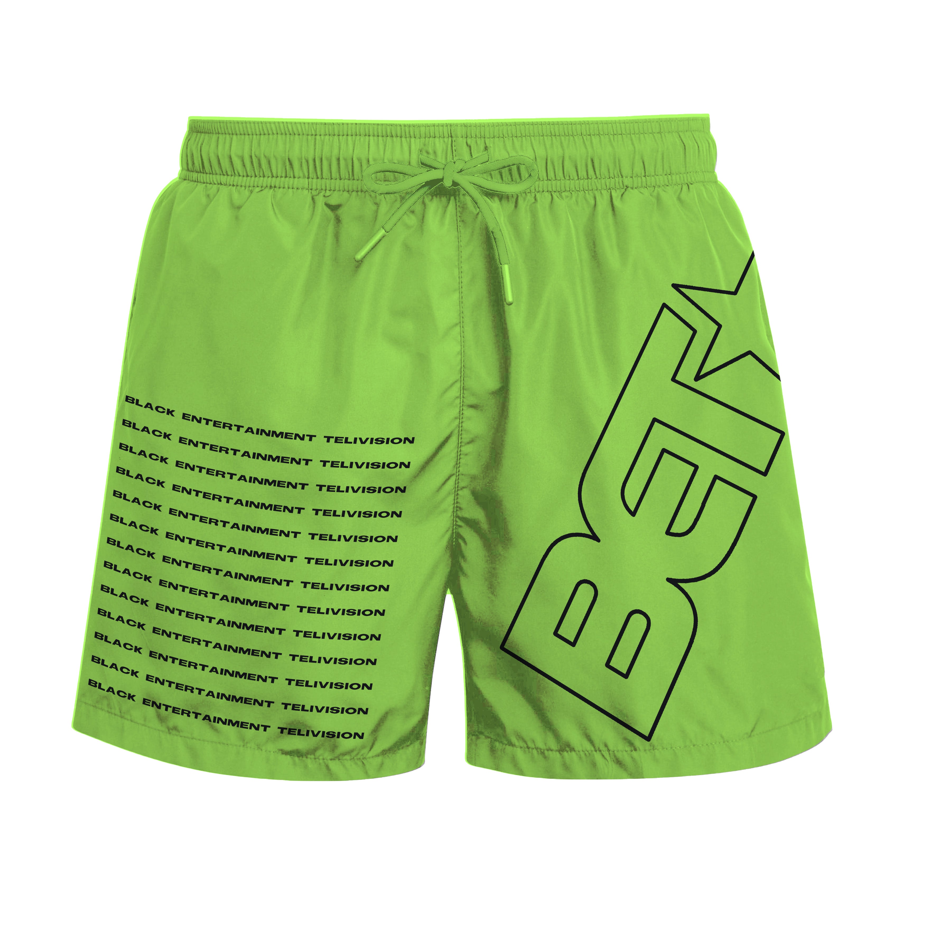 BET Slant Logo Board shorts